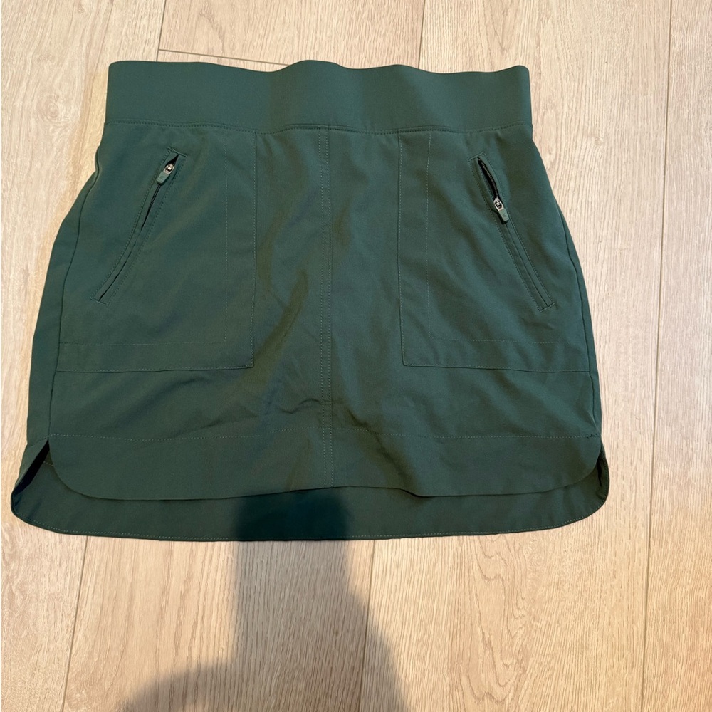 Kyodan Olive Green Skort with Elastic Waist
